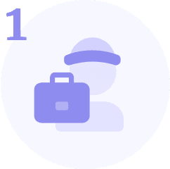 Professional user icon